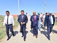 Отырардағы қызметтік үйлер жас кадрларға арнап салынуда