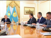 Облыс әкімі Президентке облыстың дамуы үрдісі жөнінде баяндама жасады