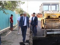 Жетісайда елдімекендер арасындағы жолдар жөндеуден өтуде