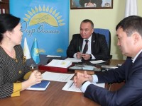 Департамент басшысы Ордабасы ауданының тұрғындарын қабылдады