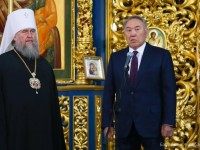 Назарбаев Астанадағы шіркеуге барып, православ христиандарын құттықтады