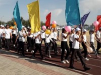 Тұрғындар жаттығу жасады