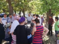 Көше билерімен кездесті