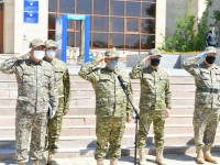 Түркістан облысындағы әскерилер жасағына облыс әкімінің орынбасары қосылды
