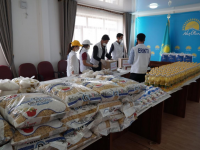 Біз біргеміз: Түркістан облысында 10 мыңнан астам отбасыға көмек көрсетілді