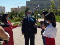 В Шымкенте будут установлены светодиодные экраны для отображения состояния атмосферы