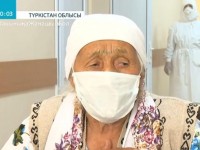 Қазығұртта 92 жастағы әжей коронавирусты жеңіп, үйіне оралды