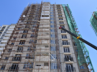 По поручению акима обновляют фасады многоэтажек