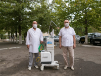 Компания подарила аппарат для искусственного дыхания