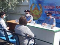 «Жолда қабылдау» акциясында жұртқа құқықтық түсіндірме жұмыстары жүргізілді