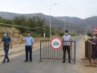 Төлеби ауданында блок-бекеттер қойылды