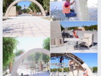 Әл-Фараби ескерткіші мен «Даңқты бабалар саяжолы» жөнделуде