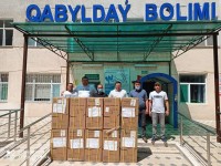 Сарыағаш ауруханасы 10 оттегі концентраторымен толықты