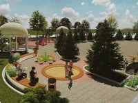 Төле би ауданында Абай аллеясы салынуда