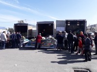 Кешке дейін жоспарланған жәрмеңке түсте тарап кетті