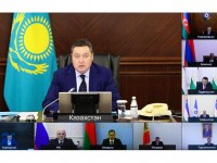Асқар Мамин  Үкімет басшылары кеңесінің отырысына қатысты