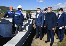Мамин Риддер қаласының өрттен зардап шеккен тұрғындарымен кездесті