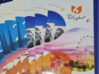 Шымкент әуежайында туристік карта мен ақпараттық парақшалар таратылды