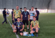 Түркістан полицейлері мереке қарсаңында спорттық  іс-шаралар ұйымдастырды