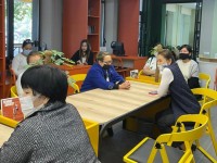 Парасат жолы: Жазушы Есқара Тоқтасынұлы жастармен кездесті