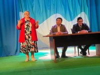 Қостанайлық театр Шымкентке гострольдік сапармен келді