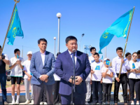 Кентаулықтар әнұранды бірге орындады