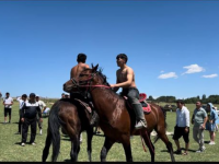 Сауранда ұлттық спорт түрлерінен сайыс өтті