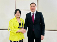 Сабина Пак ҚХА-ның «Алғыс» төсбелгісімен марапатталды