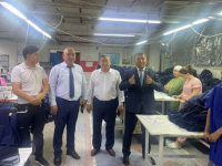 Фабрика ұжымымен кездесу өтті