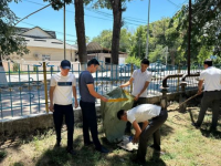 Этнос өкілдері тазалық акциясына ат салысты