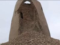 Түркістандағы «Ақбикеш» опырылып қалды